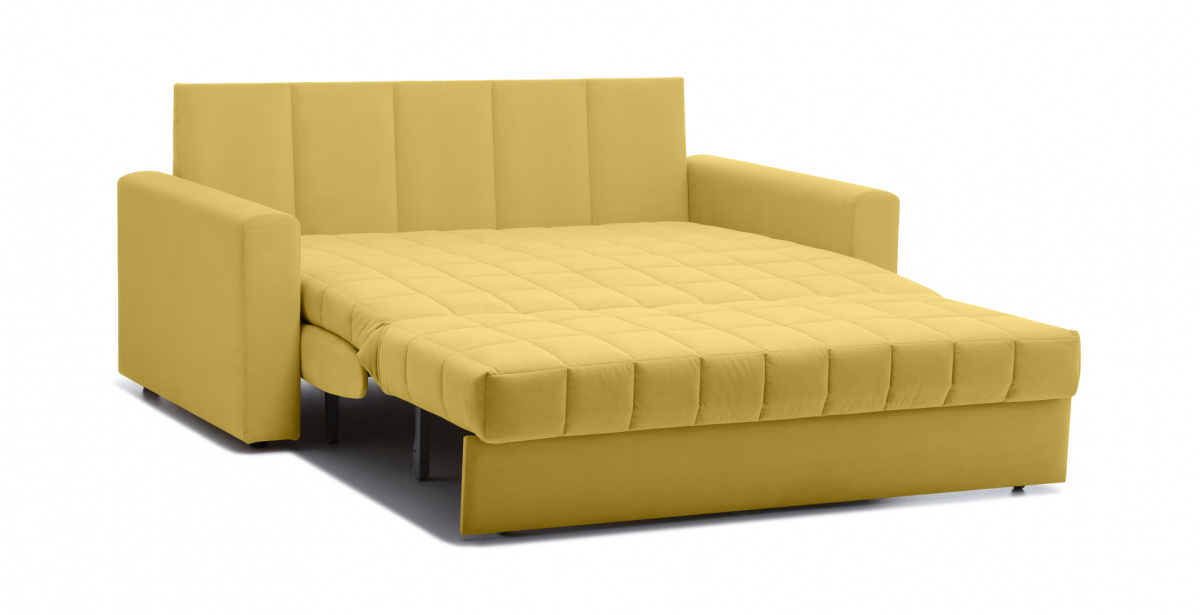 

Диван Perrino Аманте 6 (Triniti yellow, 140x200, ПА2, СА3, пружинный, с ящиком)