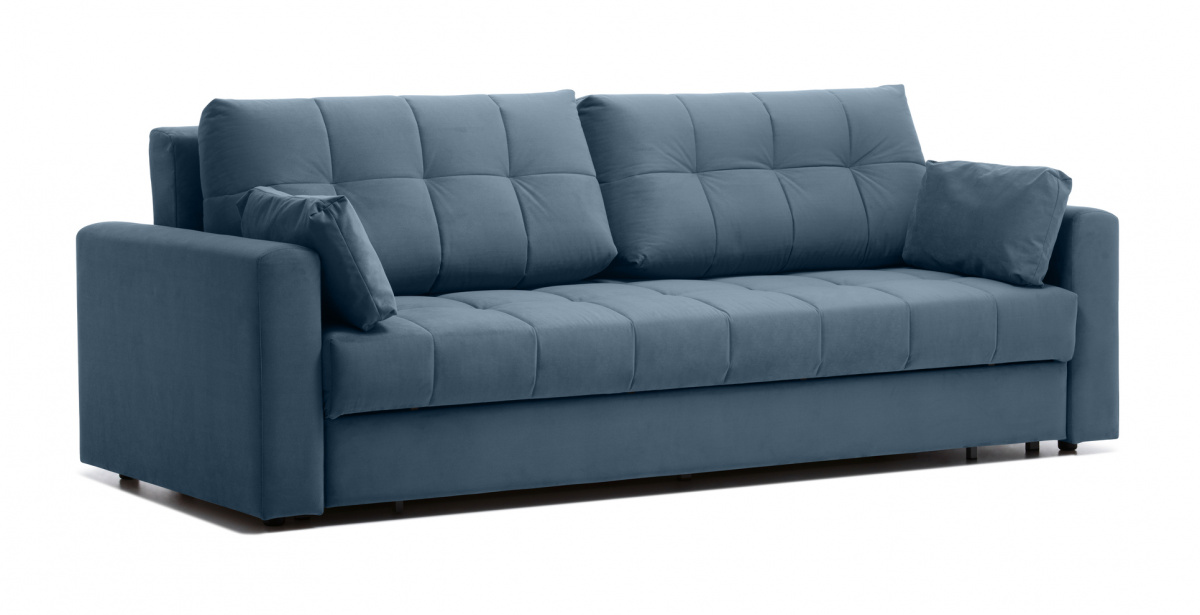 

Диван Perrino Панчо 2 (Wool denim, 160x200, ПП2, пружинный, с ящиком)